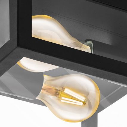 Eglo - Badrumsplafond 2xE27/40W/230V IP44