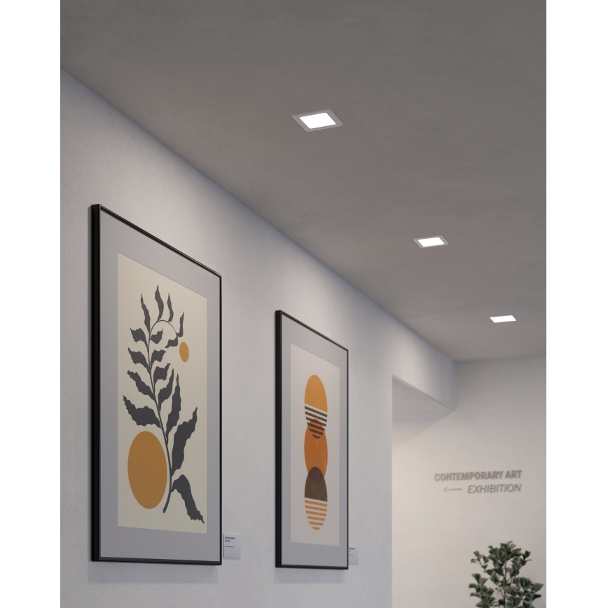 Eglo - LED infälld takarmatur LED/5,5W/230V 11,7x11,7 cm