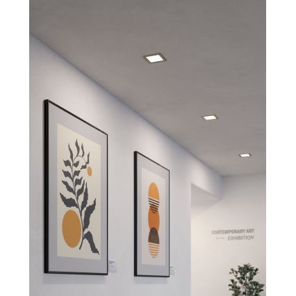 Eglo - infälld LED-downlight LED/5,5W/230V 11,7x11,7 cm