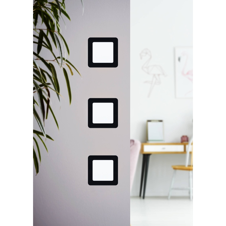 Eglo - LED infälld takarmatur LED/5,5W/230V 11,7x11,7 cm