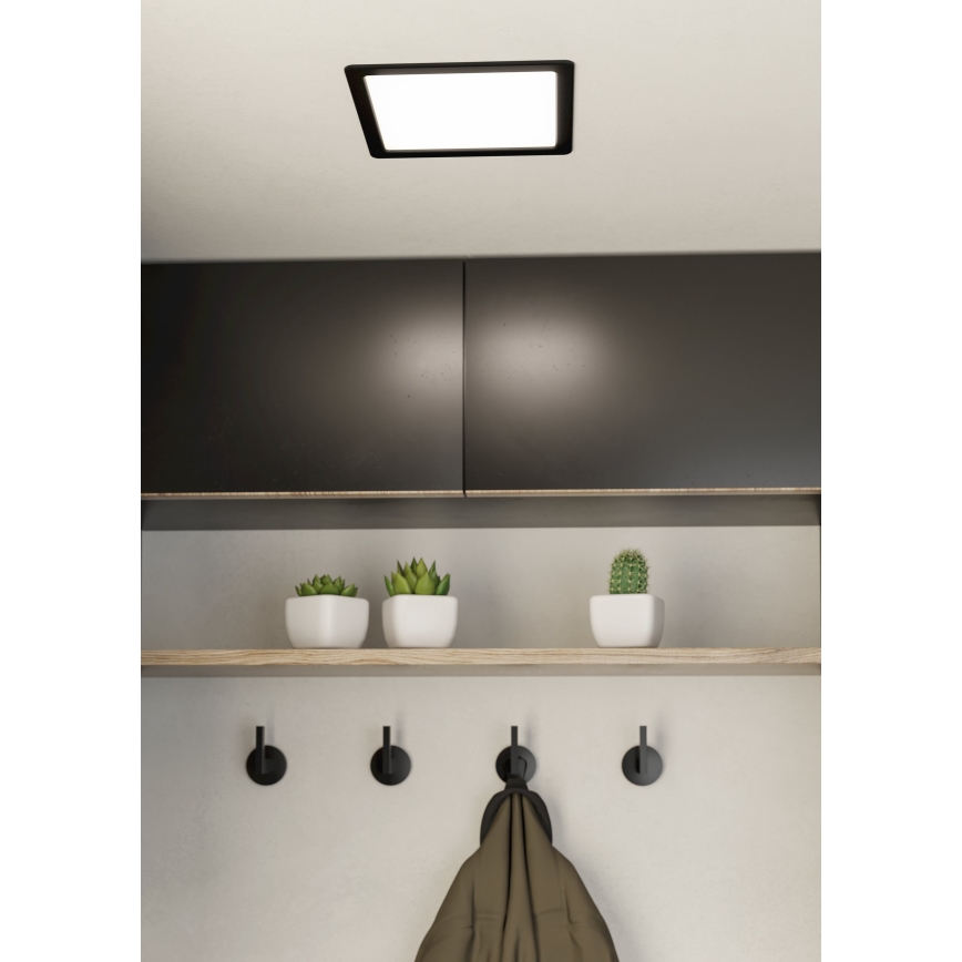 Eglo - LED infälld takarmatur LED/16,5W/230V 21,6x21,6 cm