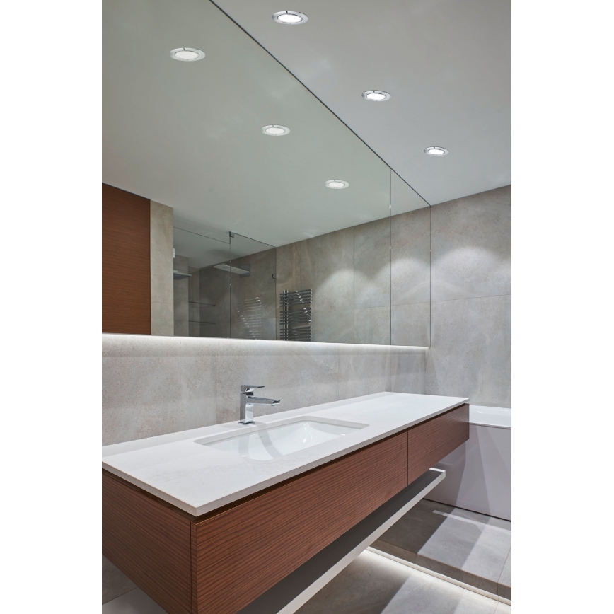 Eglo - LED infälld badrumsarmatur LED/2,7W/230V IP44 Ø 8,6 cm