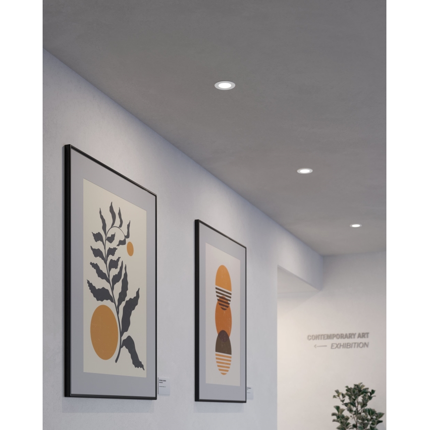 Eglo - LED infälld badrumsarmatur LED/2,7W/230V IP44 Ø 8,6 cm