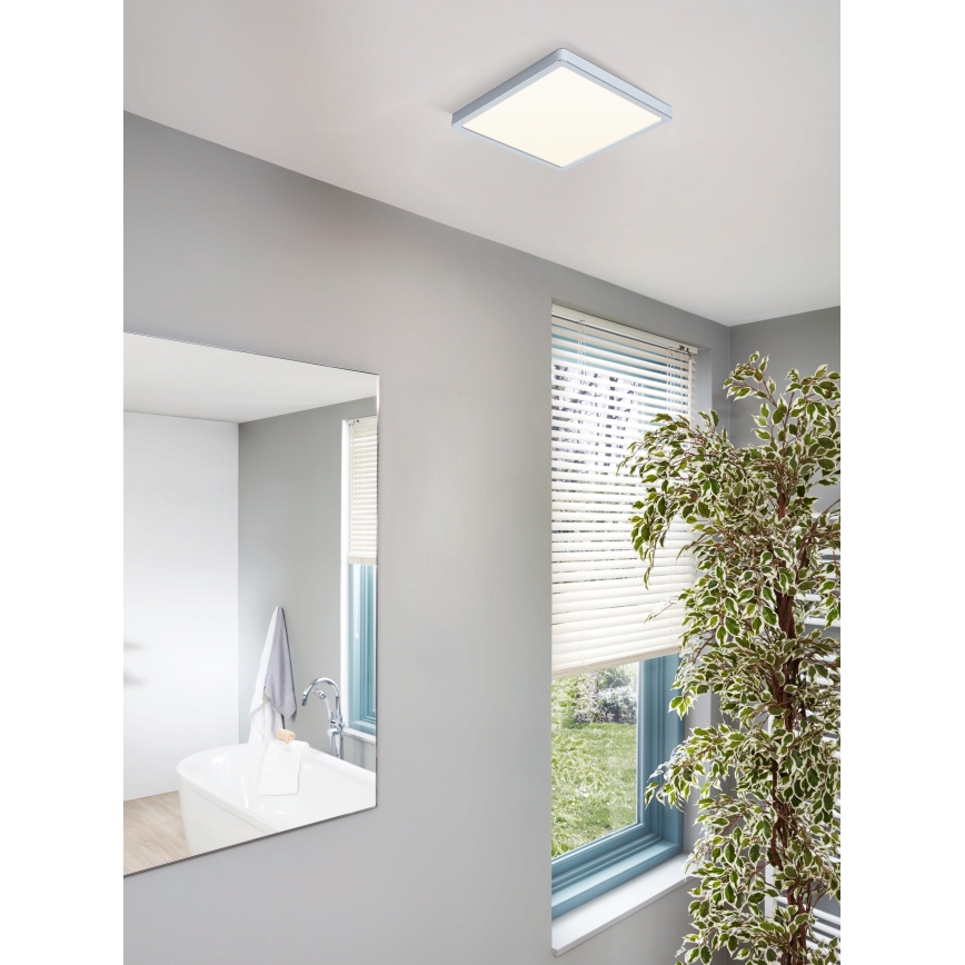 Eglo - LED badrumstaklampa LED/20W/230V IP44 28,5x28,5 cm