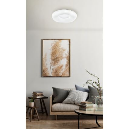 Eglo - LED dimbar taklampa LED/18W/230V + fjärrkontroll