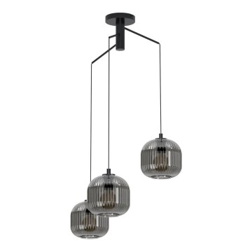 Eglo 99373 - Takpendel med vajer MANTUNALLE 3xE27/40W/230V