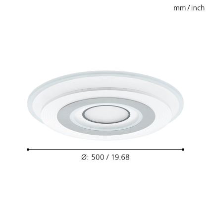 Eglo 99399 - LED-taklampa REDUCTA 3xLED/16W/230V