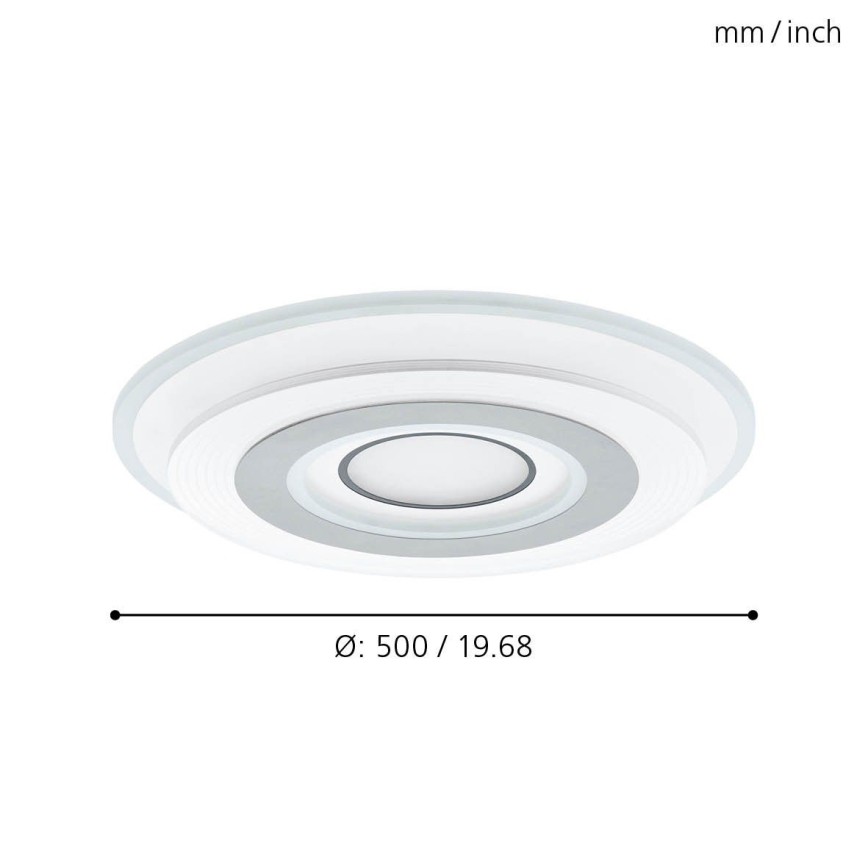 Eglo 99399 - LED-taklampa REDUCTA 3xLED/16W/230V