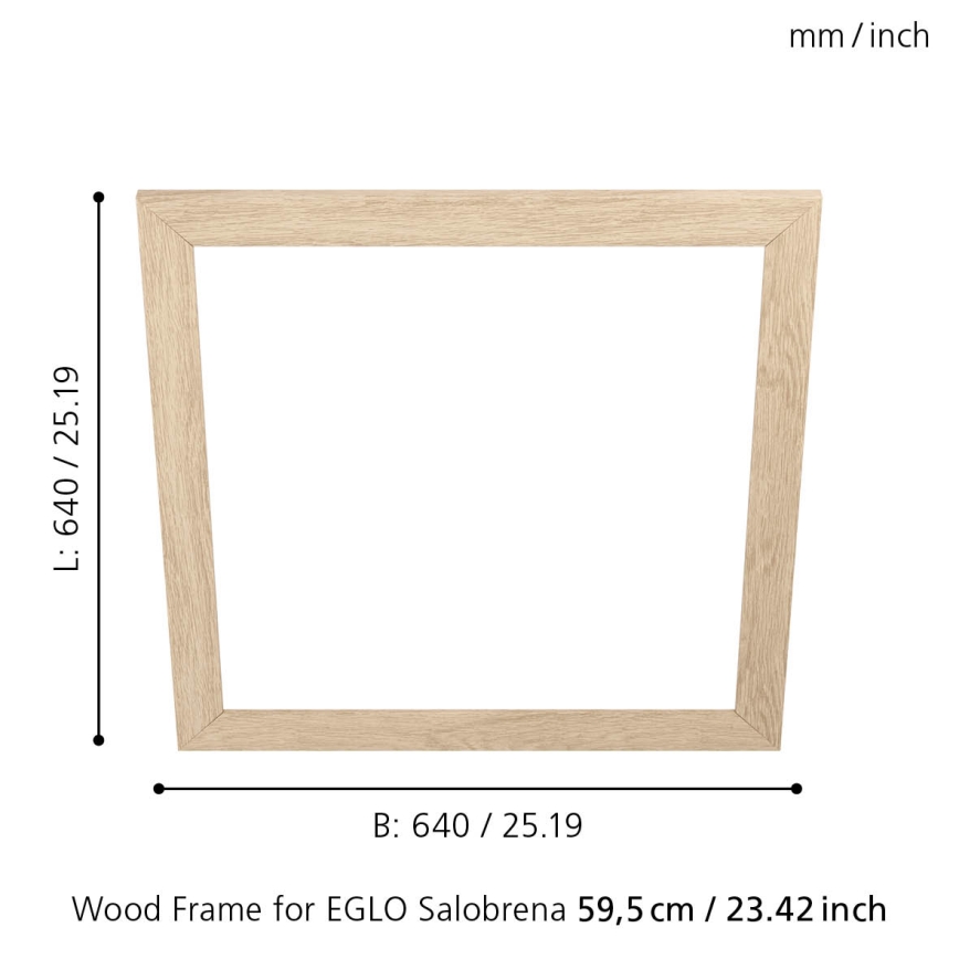 Eglo - Armaturram SALOBRENA 595x595 mm