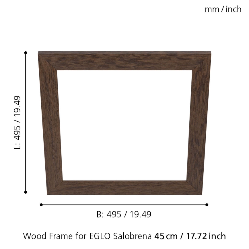Eglo - Armaturram SALOBRENA 450x450 mm