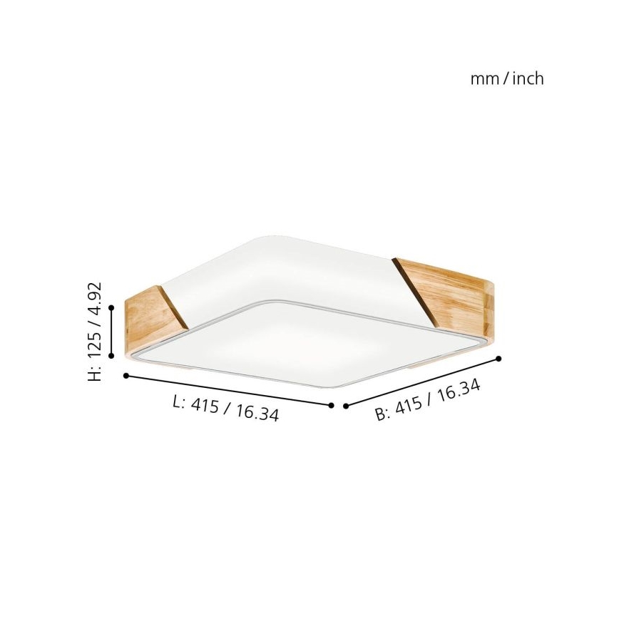Eglo 99459 - Taklampa GRIMALDINO 2xE27/28W/230V
