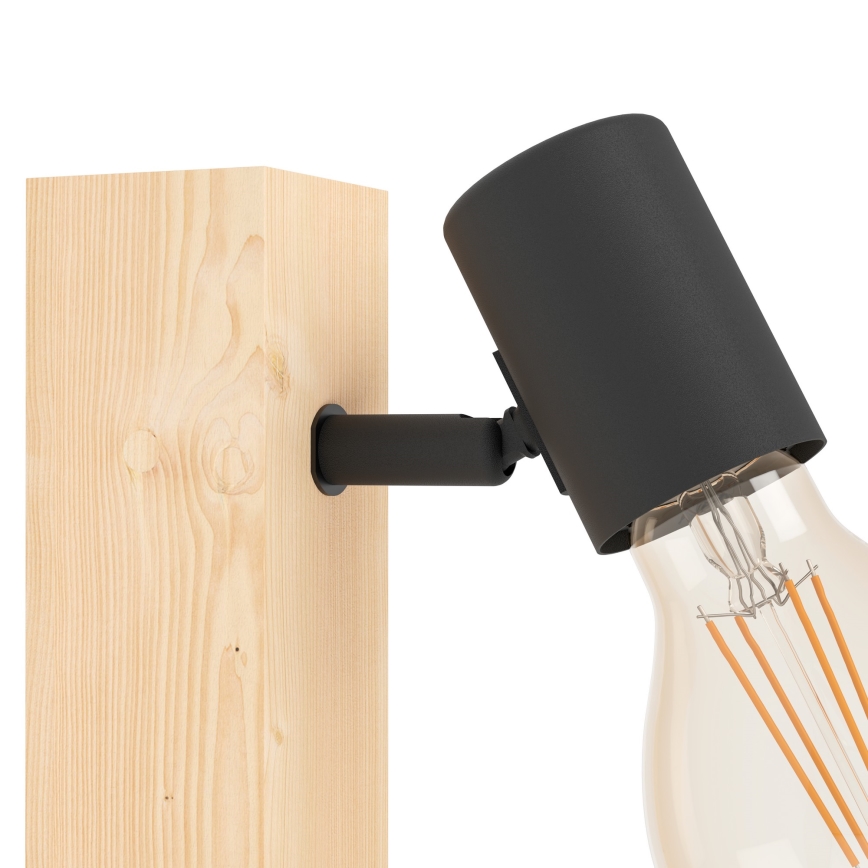 Eglo - Väggspotlight TOWNSHEND 1xE27/10W/230V