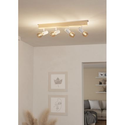 Eglo - Spotlight TOWNSHEND 4xE27/60W/230V