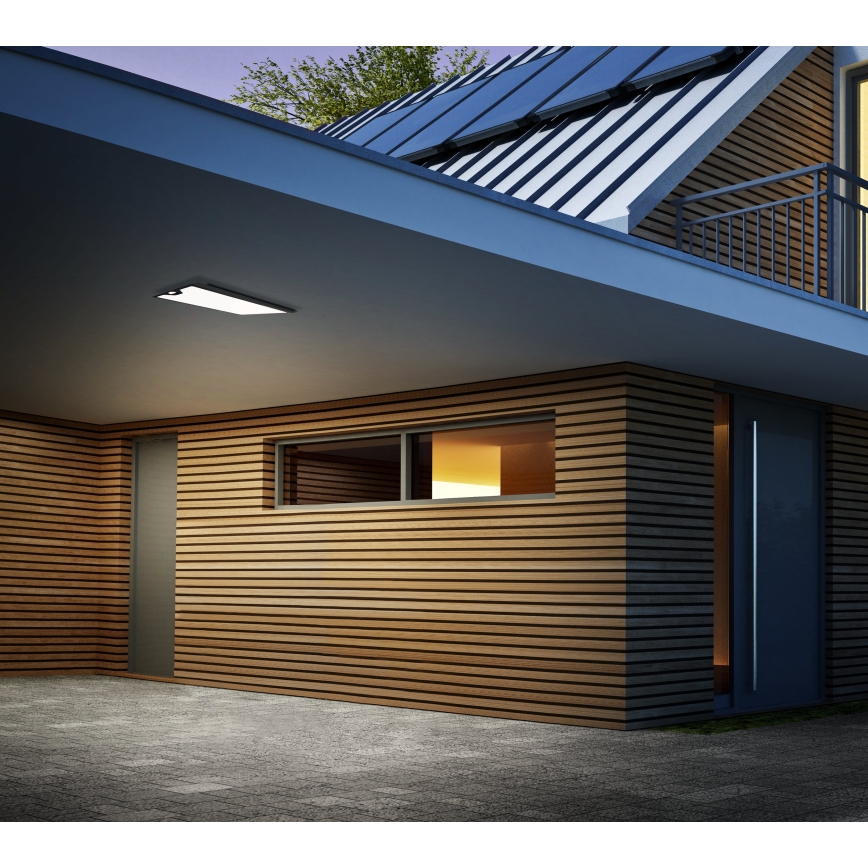 Eglo - Utomhus LED vägglampa  med sensor   LED/16W/230V IP44