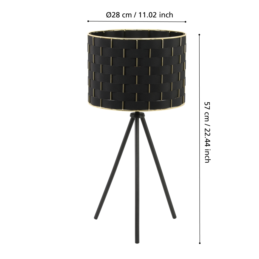 Eglo - Bordslampa  1xE27/40W/230V