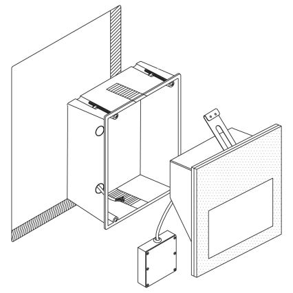 Eglo - LED Utomhus infälld Belysning LED/3,7W/230V IP65 vit
