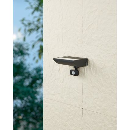 Eglo 99579 - LED utomhuslampa med sensor SORRONARO LED/10,5W/230V IP44