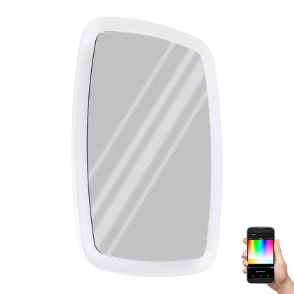 Eglo 99588 - LED RGBW dimbar badrumsspegel med bakgrundsbelysning 20W/230V IP44