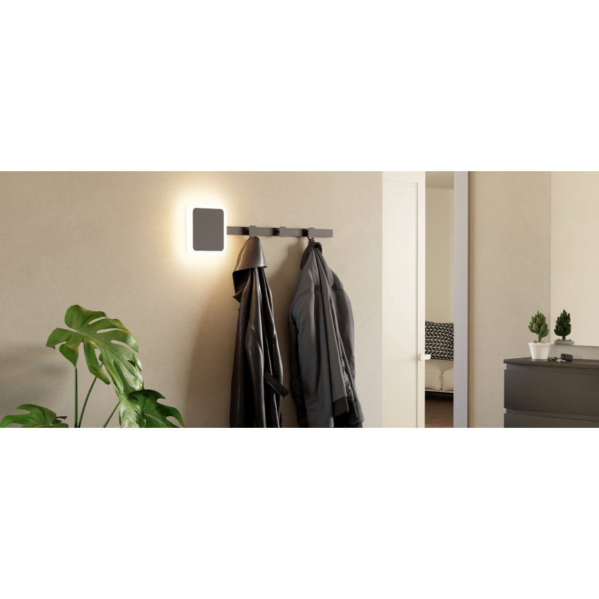 Eglo - LED Väggkrok med belysning LED/7,8W/230V