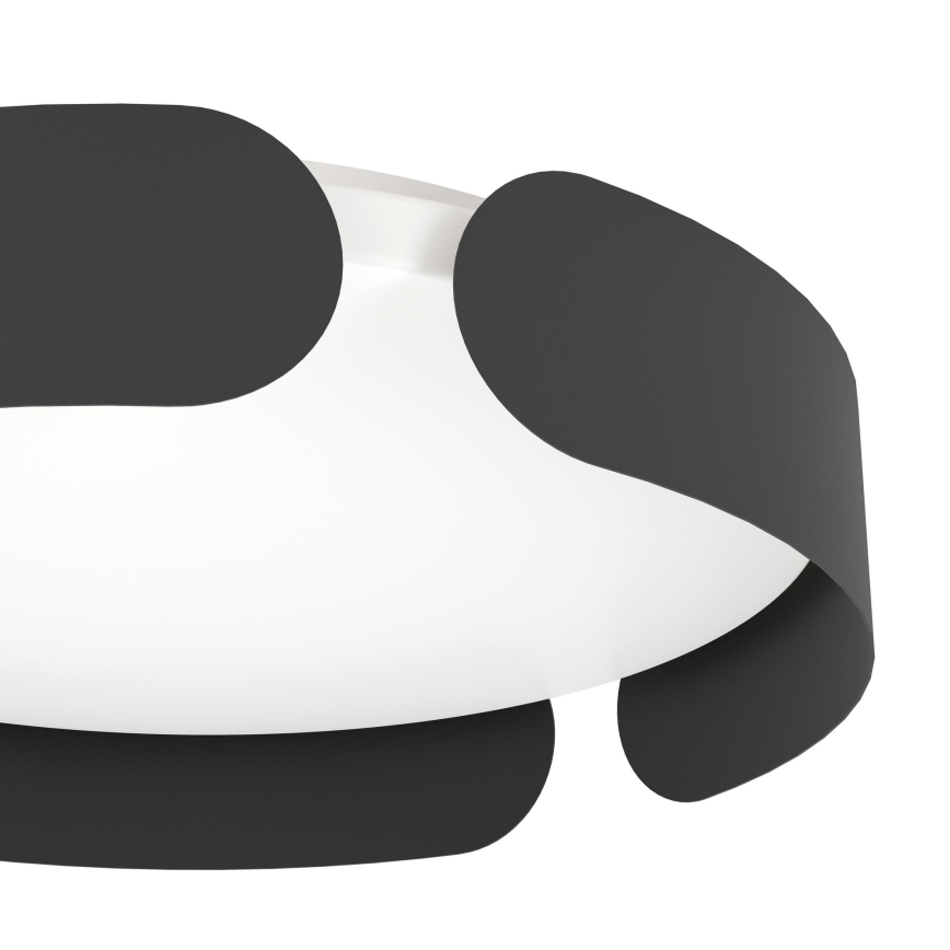 Eglo - LED-taklampa LED/20W/230V Ø 37 cm svart
