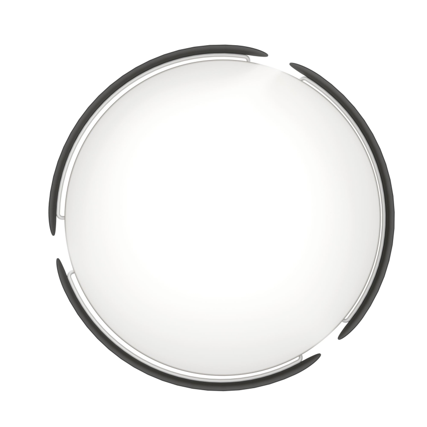 Eglo - LED-taklampa LED/20W/230V Ø 37 cm svart