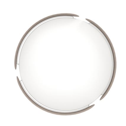 Eglo - LED taklampa LED/20W/230V Ø 37 cm brun
