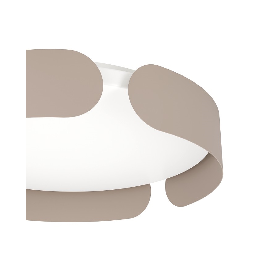 Eglo - LED taklampa LED/20W/230V Ø 37 cm brun