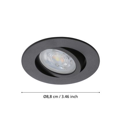 Eglo - LED RGBW dimbar infälld taklampa LED/5W/230V 2700-6500K ZigBee