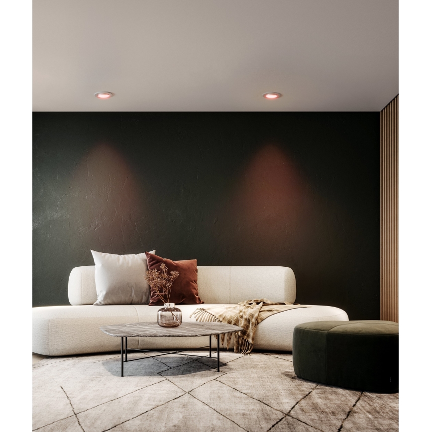 Eglo - LED RGBW dimbar infälld taklampa LED/5W/230V ZigBee