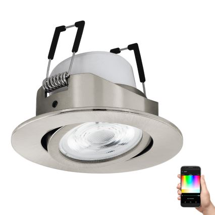Eglo - LED RGBW dimbar infälld taklampa LED/5W/230V ZigBee