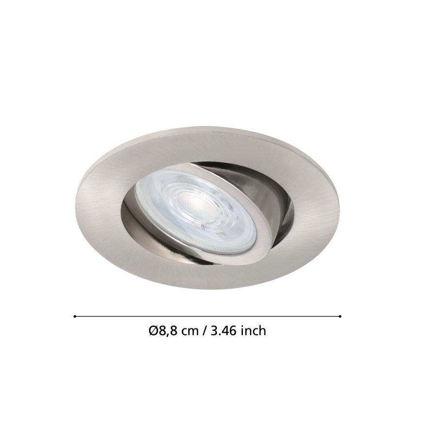 Eglo - LED RGBW dimbar infälld taklampa LED/5W/230V ZigBee