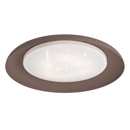 Eglo 99704 - LED Taklampa PENJAMO LED/17,1W/230V brun