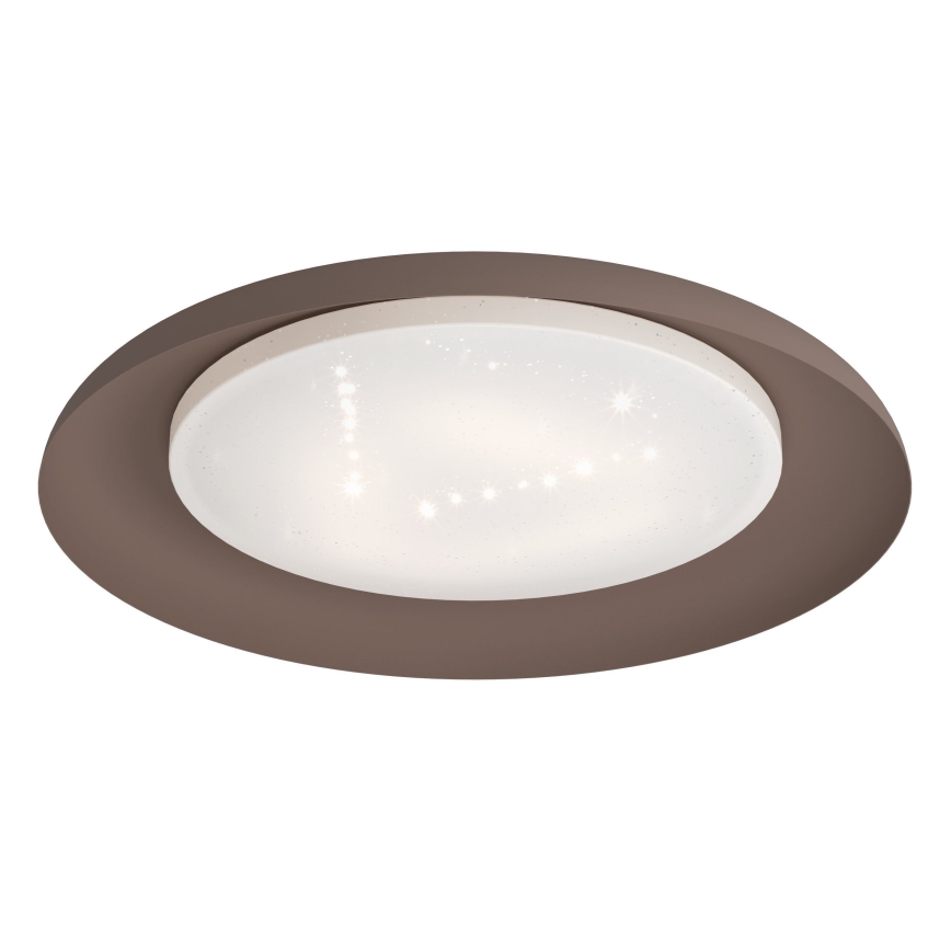 Eglo 99704 - LED Taklampa PENJAMO LED/17,1W/230V brun