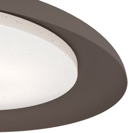 Eglo 99704 - LED Taklampa PENJAMO LED/17,1W/230V brun