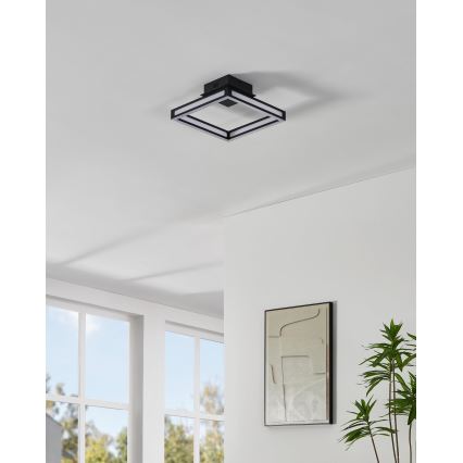 Eglo - LED taklampa  LED/11,2W/230V svart 