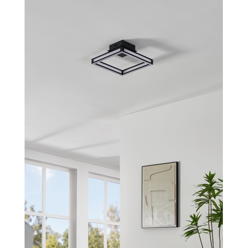Eglo - LED taklampa  LED/11,2W/230V svart 