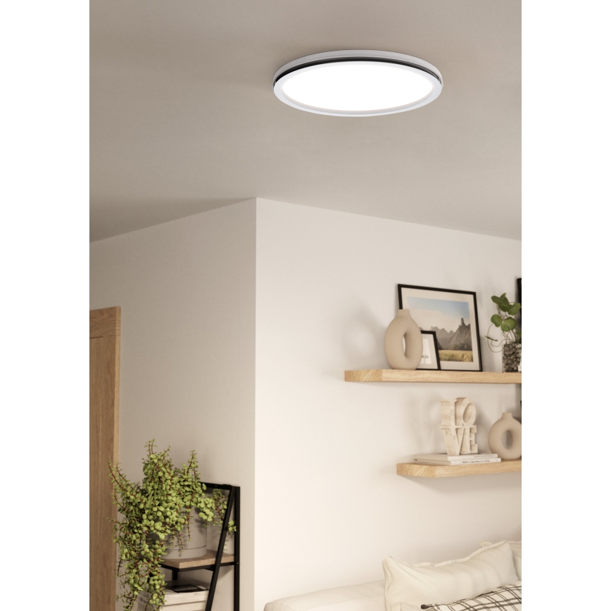 Eglo - LED RGBW Dimbar taklampa LED/22W/230V 3000-6500K + fjärrkontroll