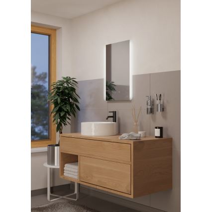 Eglo - LED uppvärmd badrumsspegel med belysning LED/28W/230V IP44