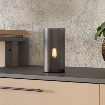 Eglo - Bordslampa 1xE14/40W/230V svart