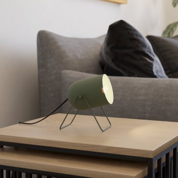 Eglo - Bordslampa 1xE14/8W/230V grön