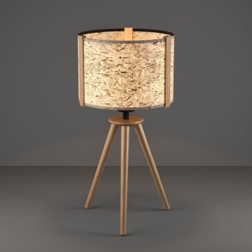 Eglo - Bordslampa 1xE27/25W/230V beige