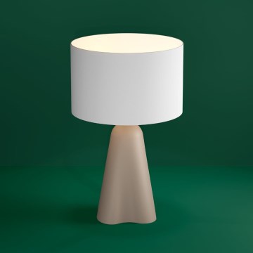 Eglo - Bordslampa 1xE27/40W/230V beige