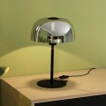 Eglo - Bordslampa 1xE27/40W/230V svart/grå