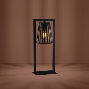 Eglo - Bordslampa 1xE27/40W/230V svart