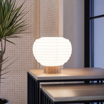 Eglo - Bordslampa 1xE27/40W/230V vit/beige
