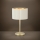 Eglo - Bordslampa 1xE27/40W/230V vit