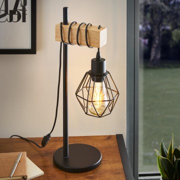 Eglo - Bordslampa TOWNSHEND 1xE27/60W/230V