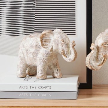 Eglo - Dekoration 15x20 cm elefant/harts