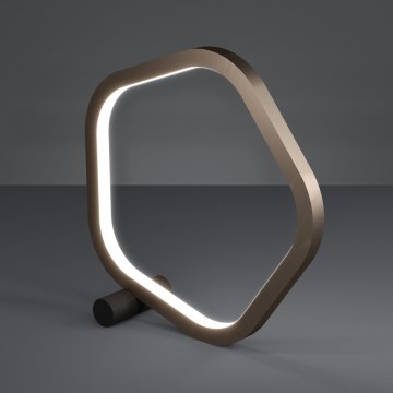 Eglo - Dimbar LED-bordslampa LED/7W/230V, guldfärgad