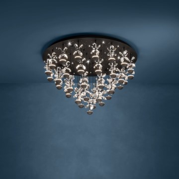 Eglo - Dimbar LED-takarmatur LED/77,4W/230V 3000K svart